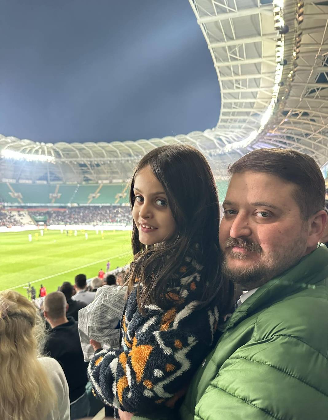 Baba ile kızından Konyaspor’a destek 1